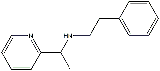 (2-phenylethyl)[1-(pyridin-2-yl)ethyl]amine 结构式