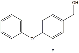 (3-fluoro-4-phenoxyphenyl)methanol 结构式