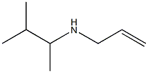 (3-methylbutan-2-yl)(prop-2-en-1-yl)amine 结构式