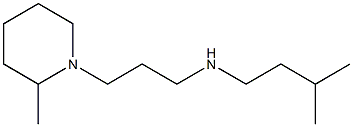 (3-methylbutyl)[3-(2-methylpiperidin-1-yl)propyl]amine 结构式