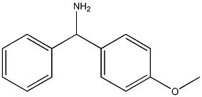 (4-methoxyphenyl)(phenyl)methanamine 结构式