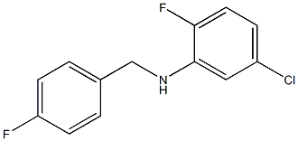 (5-chloro-2-fluorophenyl)(4-fluorophenyl)methylamine 结构式