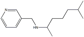 (6-methylheptan-2-yl)(pyridin-3-ylmethyl)amine 结构式