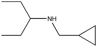 (cyclopropylmethyl)(pentan-3-yl)amine 结构式