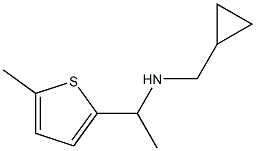 (cyclopropylmethyl)[1-(5-methylthiophen-2-yl)ethyl]amine 结构式