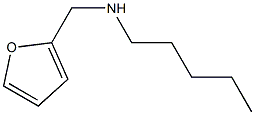 (furan-2-ylmethyl)(pentyl)amine 结构式