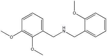 [(2,3-dimethoxyphenyl)methyl][(2-methoxyphenyl)methyl]amine 结构式
