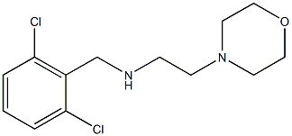 [(2,6-dichlorophenyl)methyl][2-(morpholin-4-yl)ethyl]amine 结构式