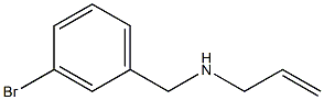 [(3-bromophenyl)methyl](prop-2-en-1-yl)amine 结构式