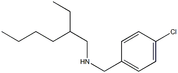 [(4-chlorophenyl)methyl](2-ethylhexyl)amine 结构式