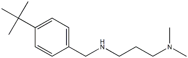 [(4-tert-butylphenyl)methyl][3-(dimethylamino)propyl]amine 结构式
