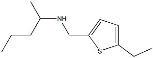 [(5-ethylthiophen-2-yl)methyl](pentan-2-yl)amine 结构式