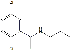 [1-(2,5-dichlorophenyl)ethyl](2-methylpropyl)amine 结构式