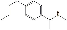 [1-(4-butylphenyl)ethyl](methyl)amine 结构式