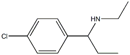 [1-(4-chlorophenyl)propyl](ethyl)amine 结构式