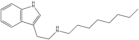 [2-(1H-indol-3-yl)ethyl](octyl)amine 结构式