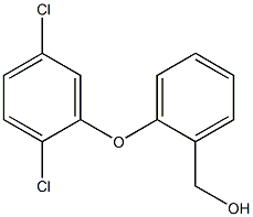 [2-(2,5-dichlorophenoxy)phenyl]methanol 结构式