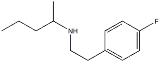 [2-(4-fluorophenyl)ethyl](pentan-2-yl)amine 结构式