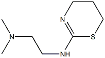 [2-(5,6-dihydro-4H-1,3-thiazin-2-ylamino)ethyl]dimethylamine 结构式