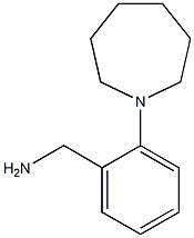 [2-(azepan-1-yl)phenyl]methanamine 结构式