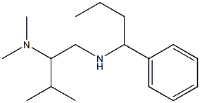 [2-(dimethylamino)-3-methylbutyl](1-phenylbutyl)amine 结构式