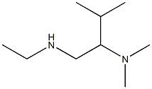 [2-(dimethylamino)-3-methylbutyl](ethyl)amine 结构式
