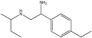 [2-amino-2-(4-ethylphenyl)ethyl](methyl)propan-2-ylamine 结构式