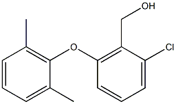 [2-chloro-6-(2,6-dimethylphenoxy)phenyl]methanol 结构式