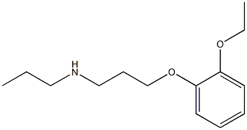 [3-(2-ethoxyphenoxy)propyl](propyl)amine 结构式