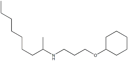 [3-(cyclohexyloxy)propyl](nonan-2-yl)amine 结构式