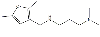 [3-(dimethylamino)propyl][1-(2,5-dimethylfuran-3-yl)ethyl]amine 结构式