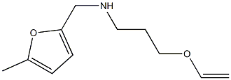 [3-(ethenyloxy)propyl][(5-methylfuran-2-yl)methyl]amine 结构式