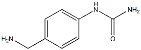 [4-(aminomethyl)phenyl]urea 结构式