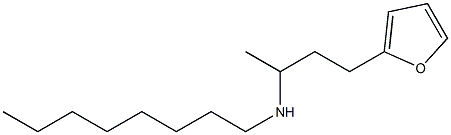 [4-(furan-2-yl)butan-2-yl](octyl)amine 结构式