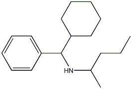 [cyclohexyl(phenyl)methyl](pentan-2-yl)amine 结构式