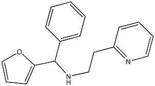 [furan-2-yl(phenyl)methyl][2-(pyridin-2-yl)ethyl]amine 结构式