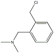 {[2-(chloromethyl)phenyl]methyl}dimethylamine 结构式
