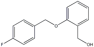 {2-[(4-fluorophenyl)methoxy]phenyl}methanol 结构式