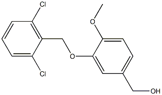 {3-[(2,6-dichlorophenyl)methoxy]-4-methoxyphenyl}methanol 结构式