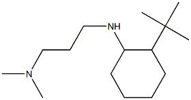 {3-[(2-tert-butylcyclohexyl)amino]propyl}dimethylamine 结构式