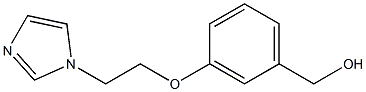 {3-[2-(1H-imidazol-1-yl)ethoxy]phenyl}methanol 结构式