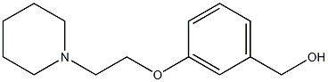 {3-[2-(piperidin-1-yl)ethoxy]phenyl}methanol 结构式