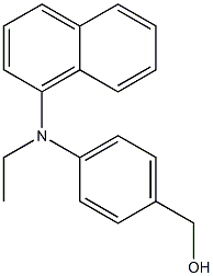 {4-[ethyl(naphthalen-1-yl)amino]phenyl}methanol 结构式