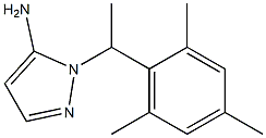 1-(1-mesitylethyl)-1H-pyrazol-5-amine 结构式