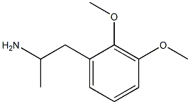 1-(2,3-dimethoxyphenyl)propan-2-amine 结构式