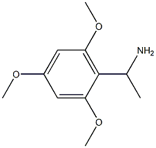 1-(2,4,6-trimethoxyphenyl)ethan-1-amine 结构式