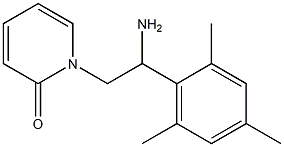 1-(2-amino-2-mesitylethyl)pyridin-2(1H)-one 结构式