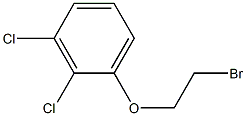 1-(2-bromoethoxy)-2,3-dichlorobenzene 结构式