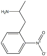 1-(2-nitrophenyl)propan-2-amine 结构式