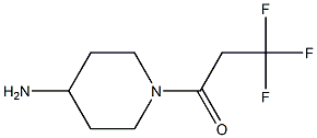 1-(3,3,3-trifluoropropanoyl)piperidin-4-amine 结构式